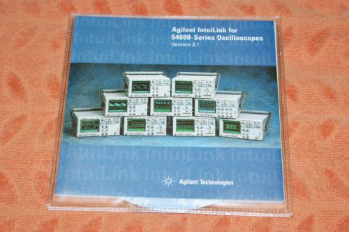 Agilent IntuiLink Software for 54600-Series Oscilloscopes. 54600-14605. VER. 3.1