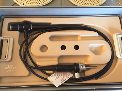 Olympus CYF CHF P10 Flexible Fiber Cystoscope With Instruments And Case