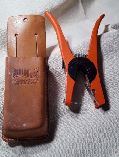 Allflex Total Universal Tagger - Cattle ID Applicator with Leather Holster