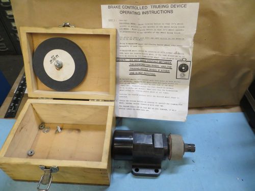 Made in the USA Brake Controlled Truing Device MSC 03584091 *609*