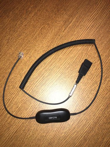 Jabra GN1216 Wired Headset Cable for Avaya 1600 and 9600  Deskphones