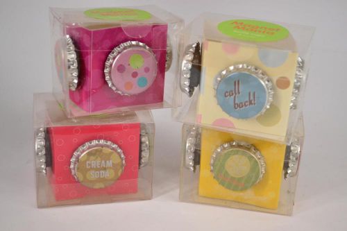 Magnet Mania - Decorative Bottle Cap Magnets - 16 Magnets Total #R-02-001