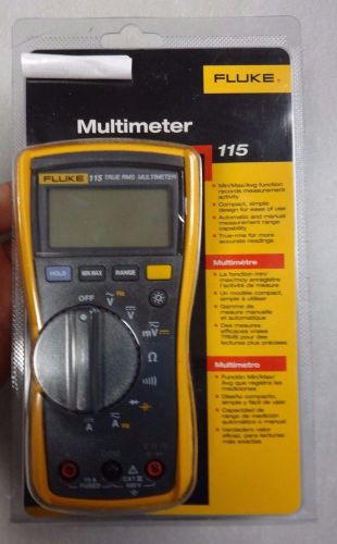 Fluke 115 Digital True RMS Multimeter NEW