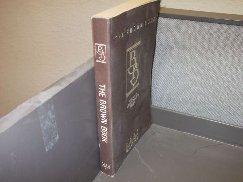 THE BROWN BOOK VINTAGE 1985 COLLECTIBLE RARE LAST ONE by FRED BROWN