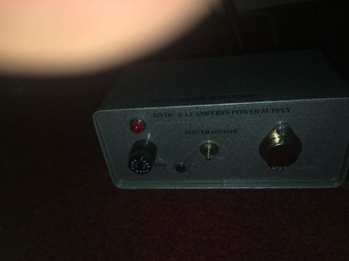 Nice little vintage DC Power Supply Perhaps 1.2 amps