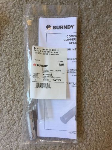 Burndy ys2cfxltckitc copper splice kit, #2 awg to #2 awg (1ea) for sale