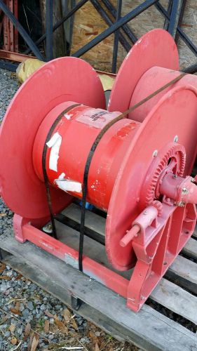 Aero-motive fire fighting hose reel, will hold 150&#039;x 1 1/2&#034; hose all aluminum!!! for sale