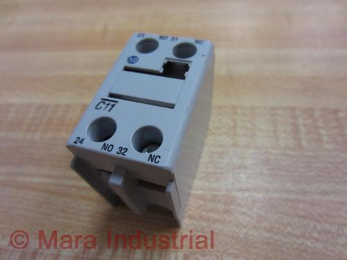 Allen bradley 100-f 100f auxiliary contact c11 - new no box for sale
