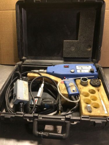 Drader w20000 injectiweld plastic welder pneumatic feed 120v 400 watts for sale
