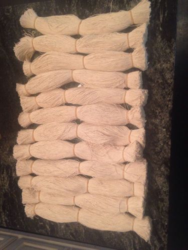 Cotton Strings Tag Ties 12&#034; ULINE 1000/bundle BOX OF 12 $180 Value