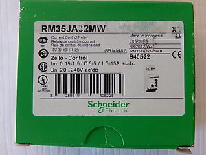 Schneider Electric Current Control Relay RM35JA32MW. NEW