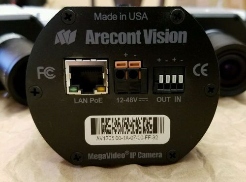 Arecont AV1305 1.3 MP Megapixel Camera with Lens4-13 included MegaVideo product