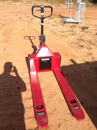New dayton 2leb4 semielectric pallet jack 24v electric w charger for sale
