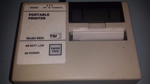 TSI Portable Vintage Printer Model 8925
