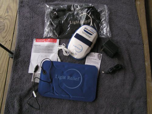 Light Relief LR150 Pain Therapy System With 7&#034; pad. Origianl Box Never Used