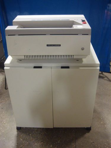 Oztec 800i heavy duty commercial paper shredder 43 sheet r2174980 for sale