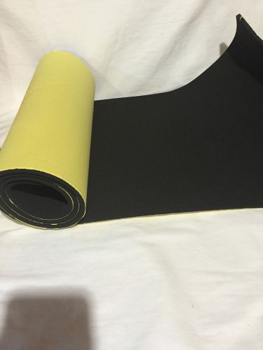 Neoprene rubber sponge with adhesive Size- 1/4&#034; thick x 54&#034; x 12&#034;