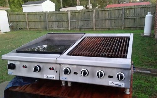 Garland countertop gas griddle &amp; charbroiler for sale