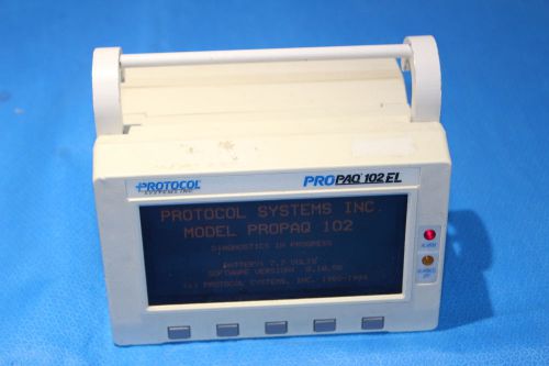 Protocol ProPaq 102EL Patient Medical Vital Signs Monitor