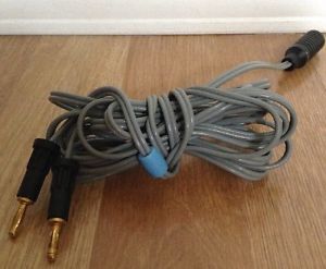 Weck 175304 Bipolar Cable Banana Plug Reusable