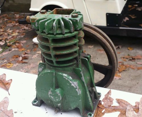 CAMPBELL HAUSFELD Single Stage Air Compressor Pump &amp; 9&#034; Pulley