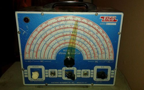 Eico Model 320 Sine and Square Audio Signal Generator - FREE US SHIPPING VINTAGE