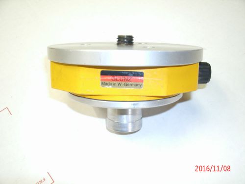 GLUNZ ROTATING BASE W/ LOCK AND FINE ADJUST 5/8 TO QUICK CONNECT