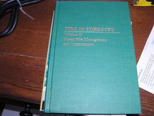 Fire in forestry vol. 2 by philip thomas, phillip cheney, dave williams, louis v for sale