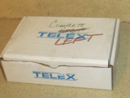 TELEX COMMUNICATIONS INC SPEAKER MIC HEADSET FOR MODEL GE MRK -LEFT (A1)