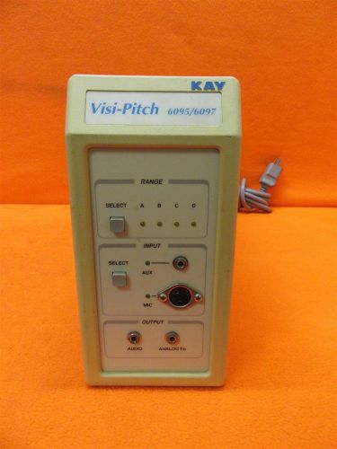 Kay Visi-Pitch 6095/6097 Speech Analysis System