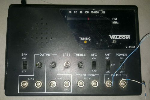 Valcom V-2951 FM Tuner