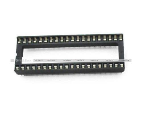 10PCS 40 pin DIP IC Socket Adaptor Solder Type Socket Pitch Dual Wipe Contact D