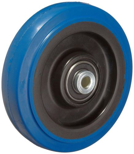 Rwm casters signature premium rubber wheel precision ball bearing 250 lbs cap... for sale