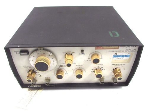 WAVETEK 143 20 MHz FUNCTION GENERATOR