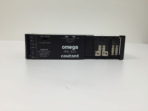 Omega MML 400 Coutant Power Supply