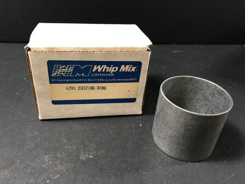 Whip Mix 2-3/8&#034;&#034; Round 2-1/8&#034; long Casting Ring  #4391 Lot of 2