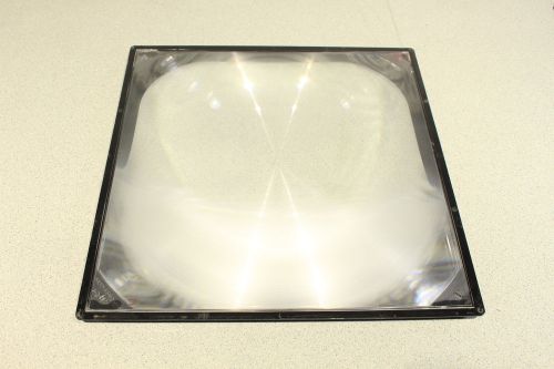 Fresnel Lens 12.5&#034; x 12.5&#034; from Overhead Projectors 8&#034; Focal Length Tested Works