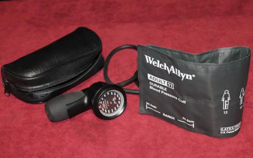 Welch allyn tycos  one single hand aneroid sphygmomanometer w size 11 cuff for sale