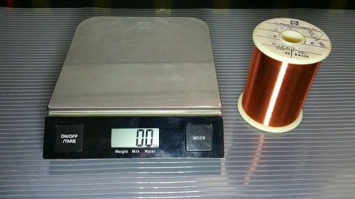 Rea 49 awg magnet wire! 12 oz specialty tesla coil wire. rare find new old stock for sale