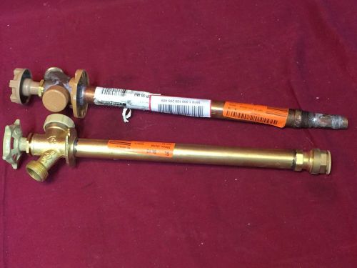 Lot of 2 Faucets / Sillcocks From Woodford and Grip Werks