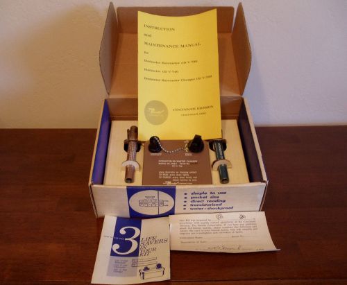 Bendix Corp Family Radiation Measurement Kit, Dosimeter, Ratemeter, Charger