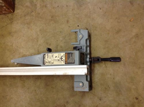 Delta rockwell Unisaw Table Saw Unifence Saw Guide  42&#034; Fence