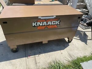 Used KNAACK 60 JOBMASTER CHEST, 20.25 CU FT With 6 In Wheels Freshly Painted