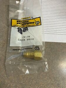 Western Enterprises CV-7R Check Valve Oxygen O2 Welding Cutting