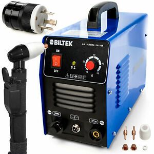 Plasma Cutter Inverter 110/220V Voltage Plasma Cutting + Consumables + 220V Plug