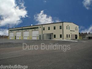 DuroBEAM Steel 60&#039;x64&#039;x20&#039; Metal Prefab Rigid Building Shop Made to Order DiRECT
