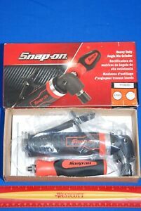 NEW Snap-on Tools 1 HP 12,000 RPM Black/Orange Heavy Duty Angle Die Grinder