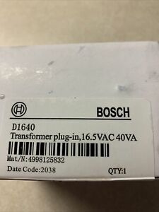 D1640 Bosch 16.5vav 40va transformer