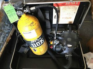 Scott Air-Pak 2  W/Mask, Tank, Backpack, Regulator &amp; Case