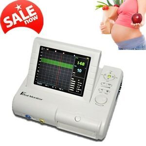 New 8.4&#034; Color LCD Display Twins FHR Ultrasound TOCO Probe 100V/220V *DHL Ship*